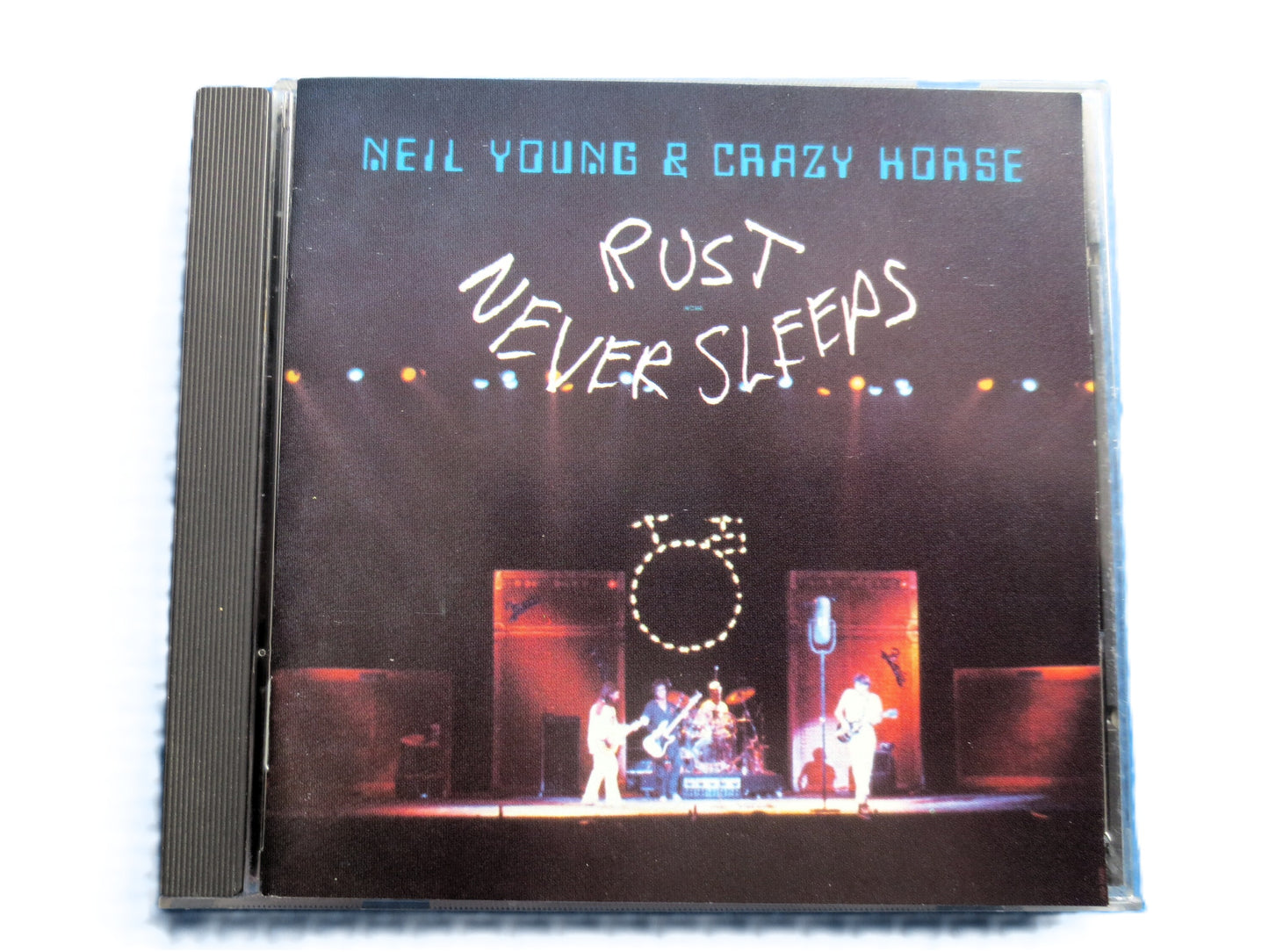NEIL YOUNG, RUST Never Sleeps, Neil Young Cd, Neil Young Lp, Vintage Compact Disc, Neil Young Album, Compact Disc, Rock Music Cd