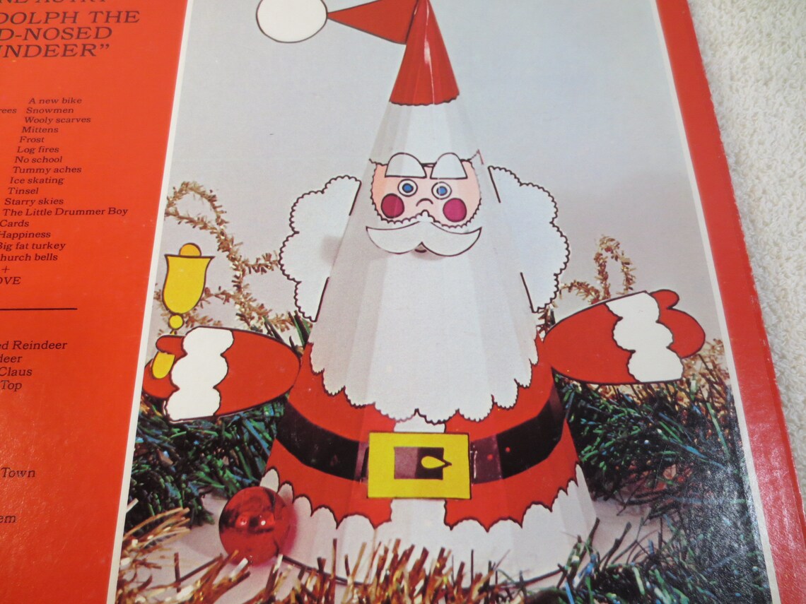 RUDOLPH the RED NOSED Reindeer, Christmas Record, Childrens Album, Vintage Records, Christmas Album, Christmas Vinyl, Vinyl Lp, 1976 Records