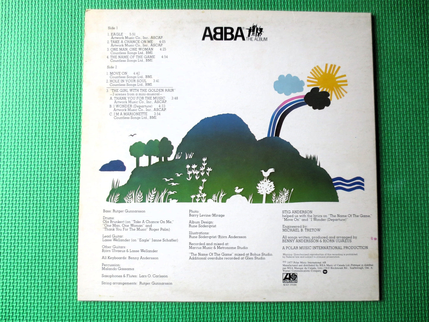 ABBA, Abba the ALBUM, ABBA Record, Vintage Vinyl, Abba Album, Disco Records, Disco Lp, Pop Record, Abba Vinyl, 1977 Records