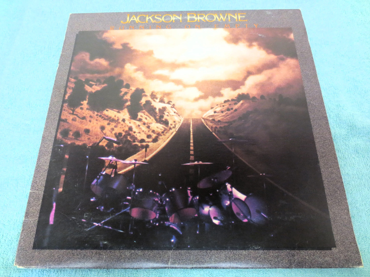 JACKSON BROWNE, Running on Empty, Rock Record, Vintage Vinyl, Record Vinyl, Records, Vinyl Record, Vinyl Lp, 1977 Records