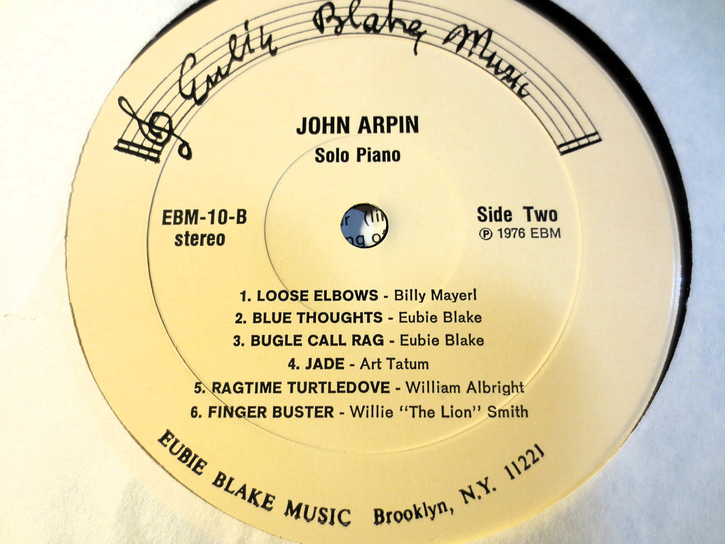 JOHN ARPIN, Solo PIANO, Jazz Records, John Arpin Records, John Arpin Album, John Arpin Lp, Jazz Record, Lps, 1976 Records