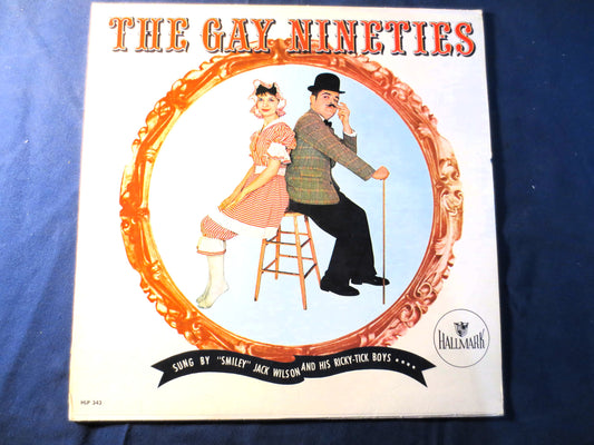 The GAY NINETIES, The NAUGHTY Nineties, Joe Brenner, Ragtime Records, Honky Tonk Records, Vintage Vinyl, Lps, Vinyl Record