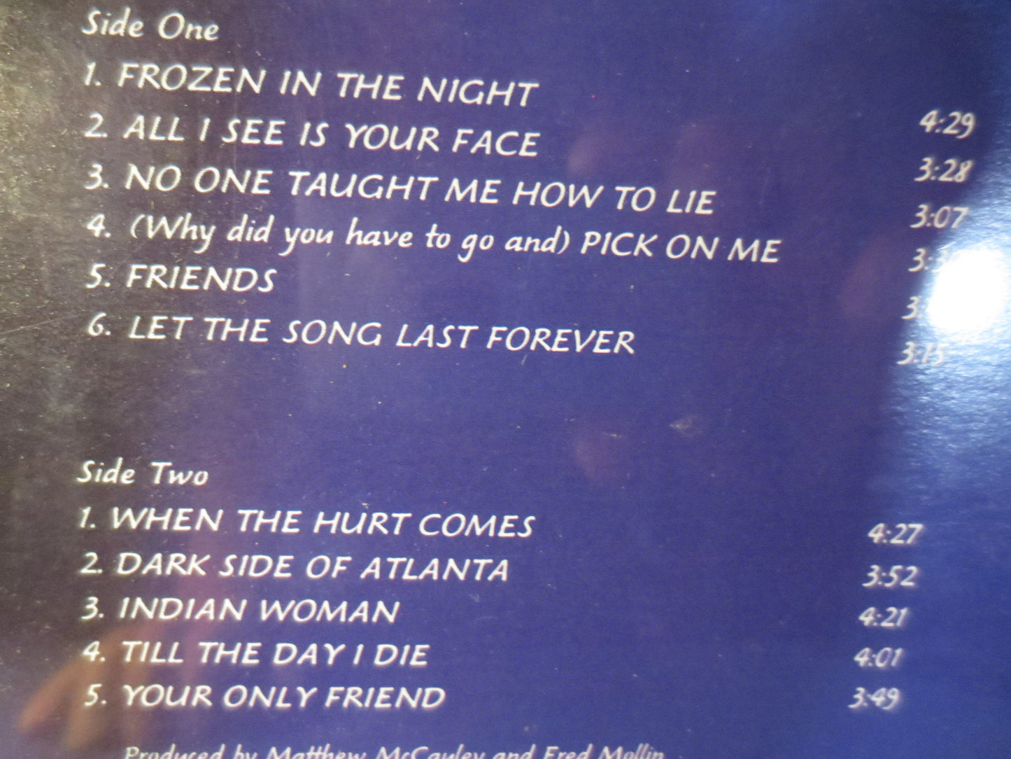 DAN HILL, Dan Hill Records, FROZEN in the Night, Dan Hill Albums, Dan Hill Vinyl, Dan Hill Lps, Vintage Vinyl, Vintage Records, 1978 Records