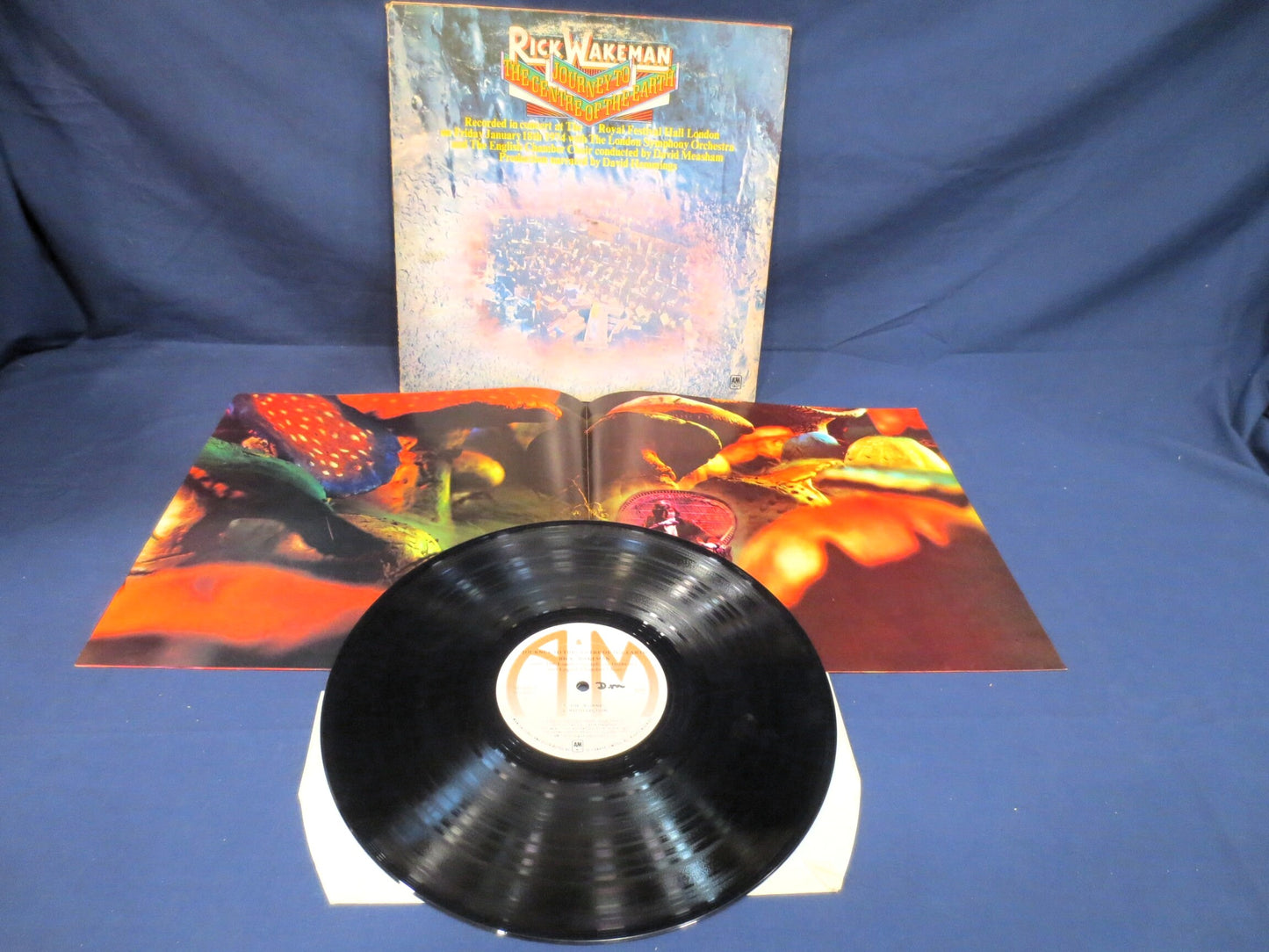 RICK WAKEMAN, Journey To The Center, Rick Wakeman Albums, Rick Wakeman Records, Rick Wakeman Vinyl, Vinyl Lp, 1974 Records