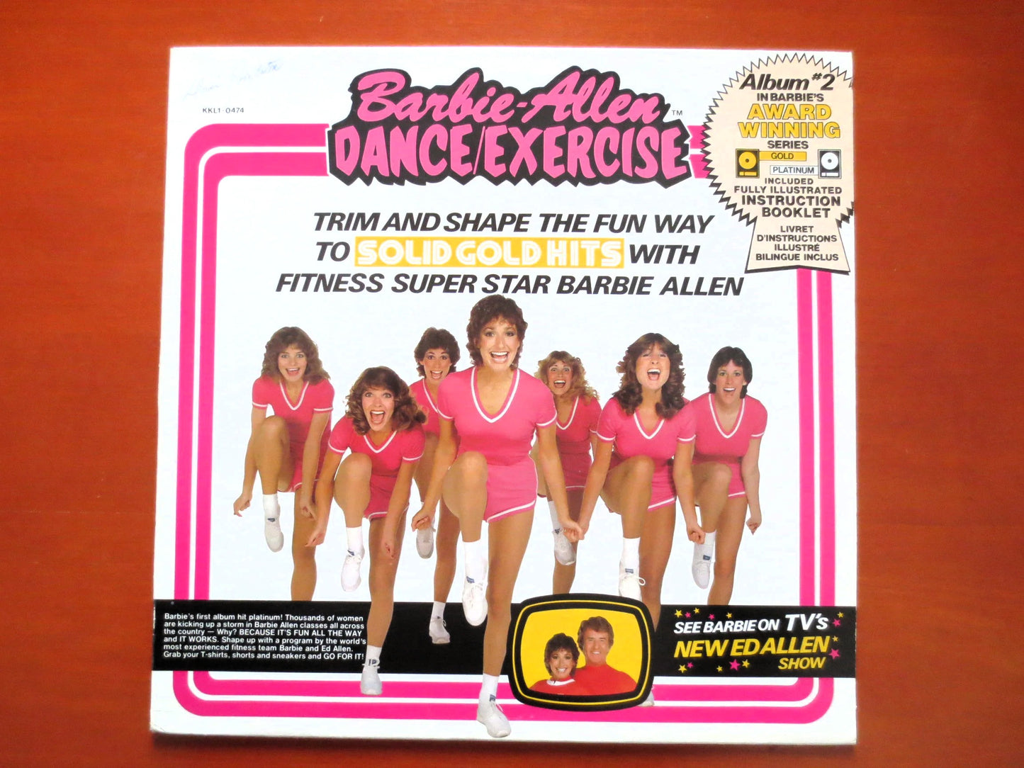 BARBIE ALLEN, DANCE Exercise Album, Vintage Vinyl, Barbie Allen Vinyl, Barbie Allen Album, Vinyl Album, 1982 Records