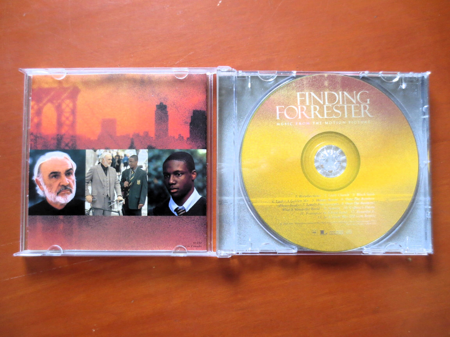 FINDING FORRESTER, SOUNDTRACK, Sean Connery, Soundtrack Cd, Miles Davis Cd, Bill Frisell Cd, Jazz Cd, Jazz, 2000 Compact Disc