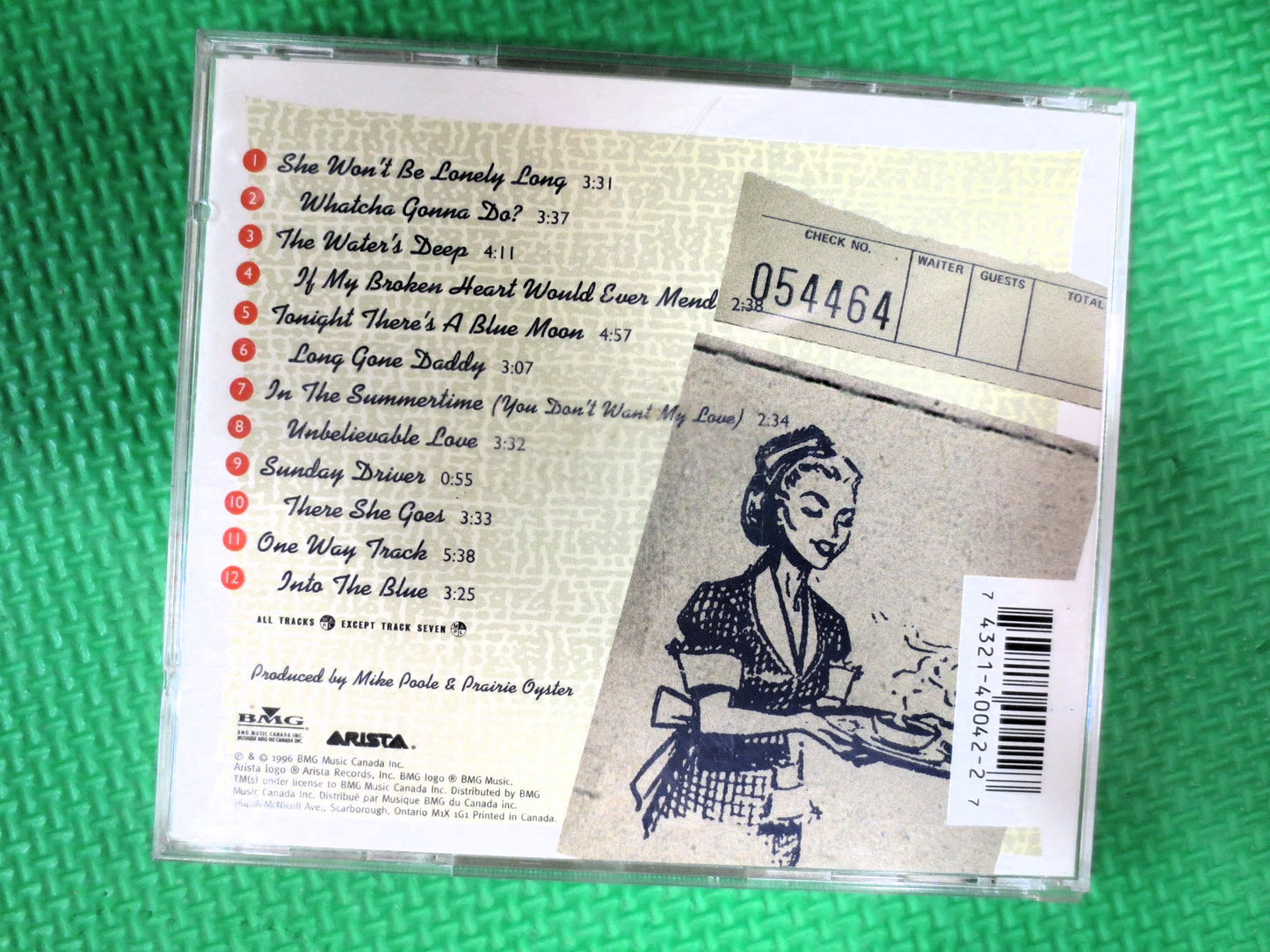 PRAIRIE OYSTER, Prairie Oyster Cd, Blue Plate SPECIAL, Country Cd, Pop Cd, Country Lp, Country Album, 1986 Compact Discs