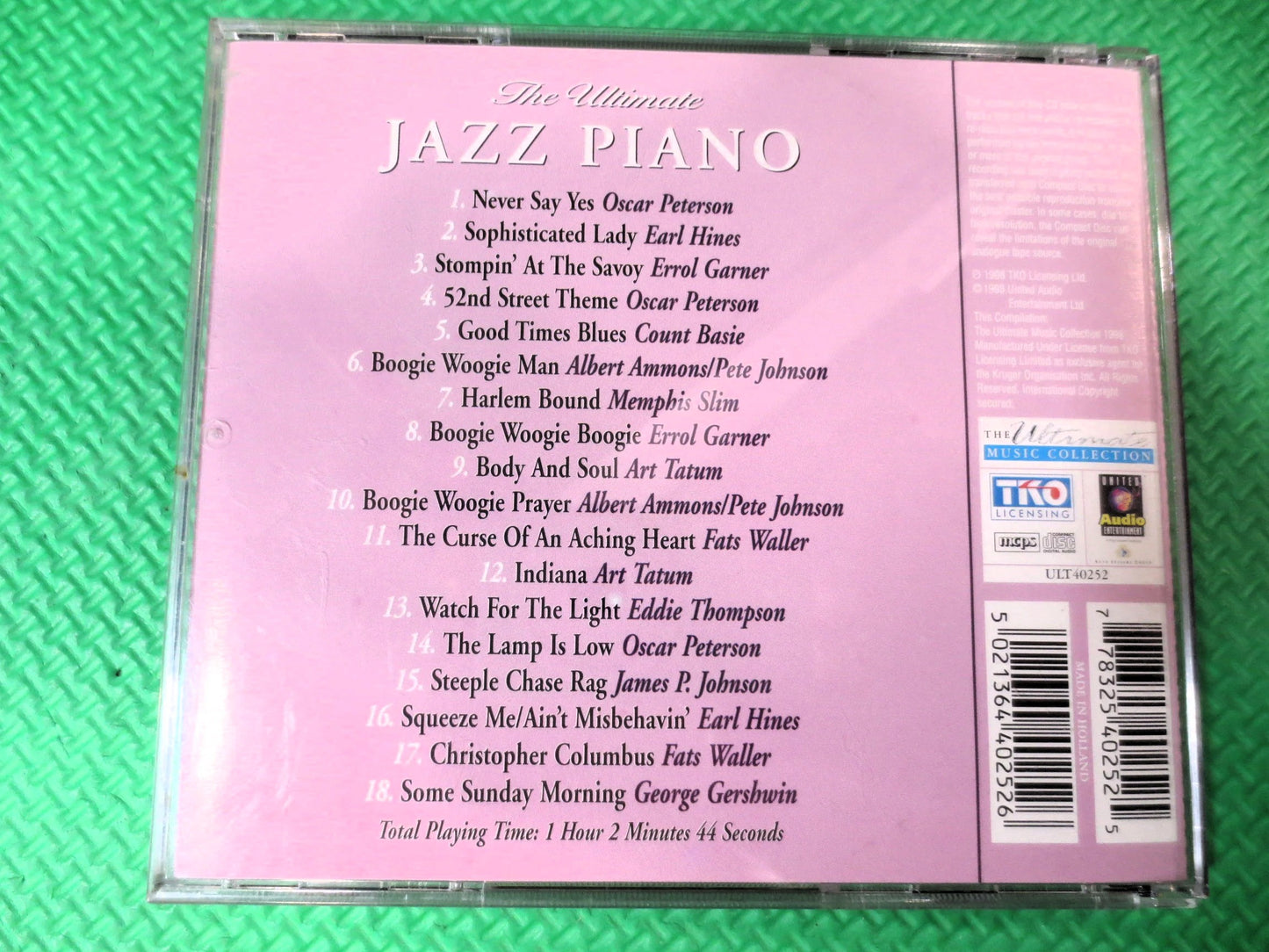 JAZZ, The ULTIMATE, JAZZ Cd, Jazz Compact Disc, Jazz Album, Cd Jazz, Classic Jazz Cd, Music Cd, 1998 Compact Discs