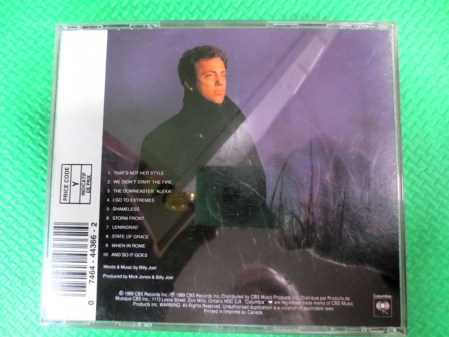 BILLY JOEL, STORM Front, Billy Joel Cd, Storm Front Cd, Rock Cd, Rock Music Cd, Pop Music Cd, Pop Cd, Rock Lp, Compact Disc