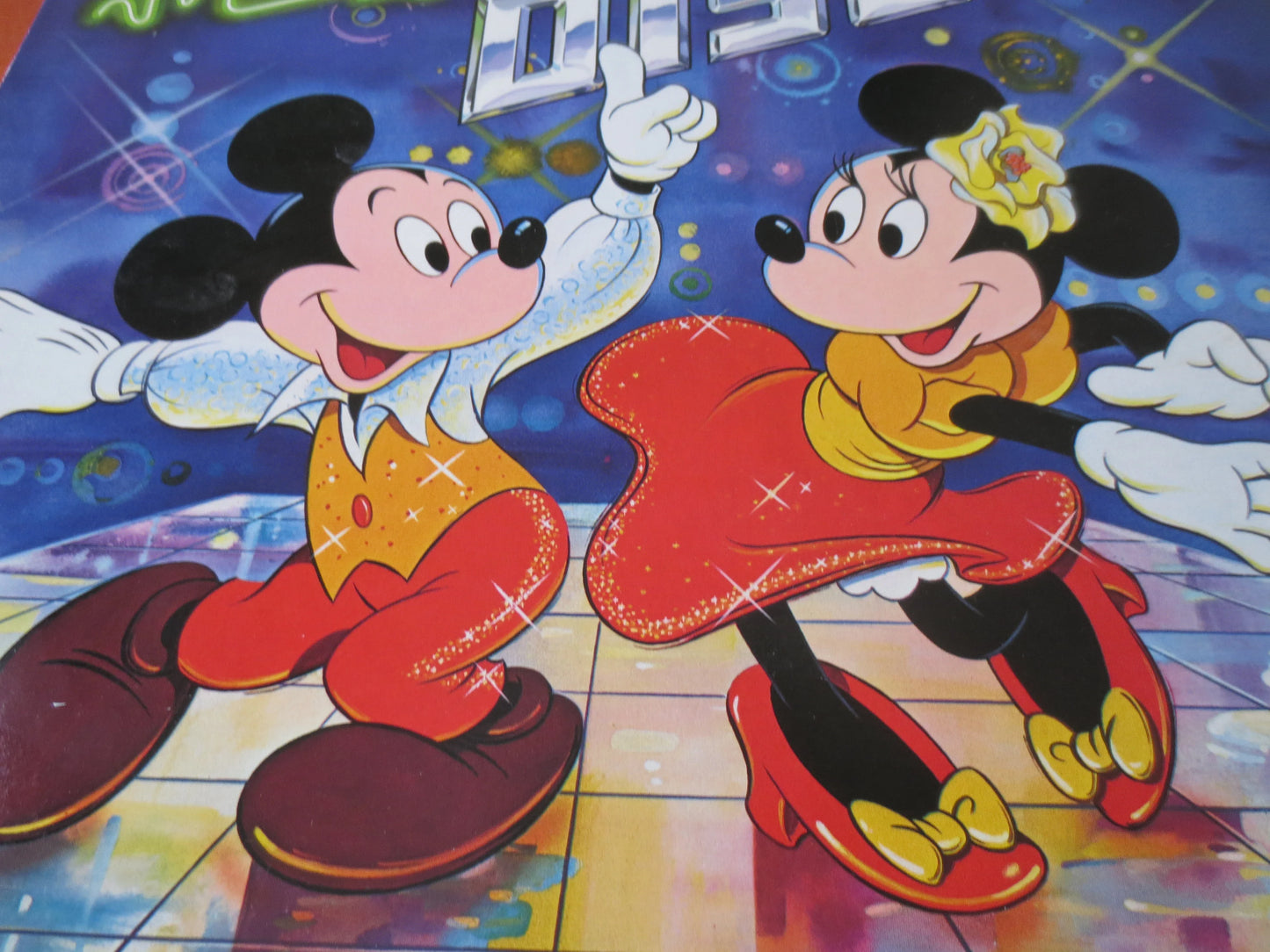 MICKEY MOUSE, Disco, DISNEYLAND Records, Children's Records, Disney Records, Vintage Vinyl, Kids Records, Lps, Vintage Records, 1979 Records