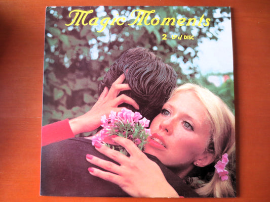 MAGIC MOMENTS, 2 Records, Rock and Roll lps, Rock and Roll Record, Vintage Vinyl, Record Vinyl, Vinyl Albums, 1970 Records