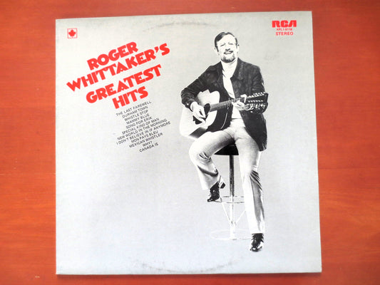 ROGER WHITTAKER, Greatest Hits, Folk Records, Country Records, Vintage Vinyl, Record Vinyl, Records, Vinyl Lp, 1975 Records
