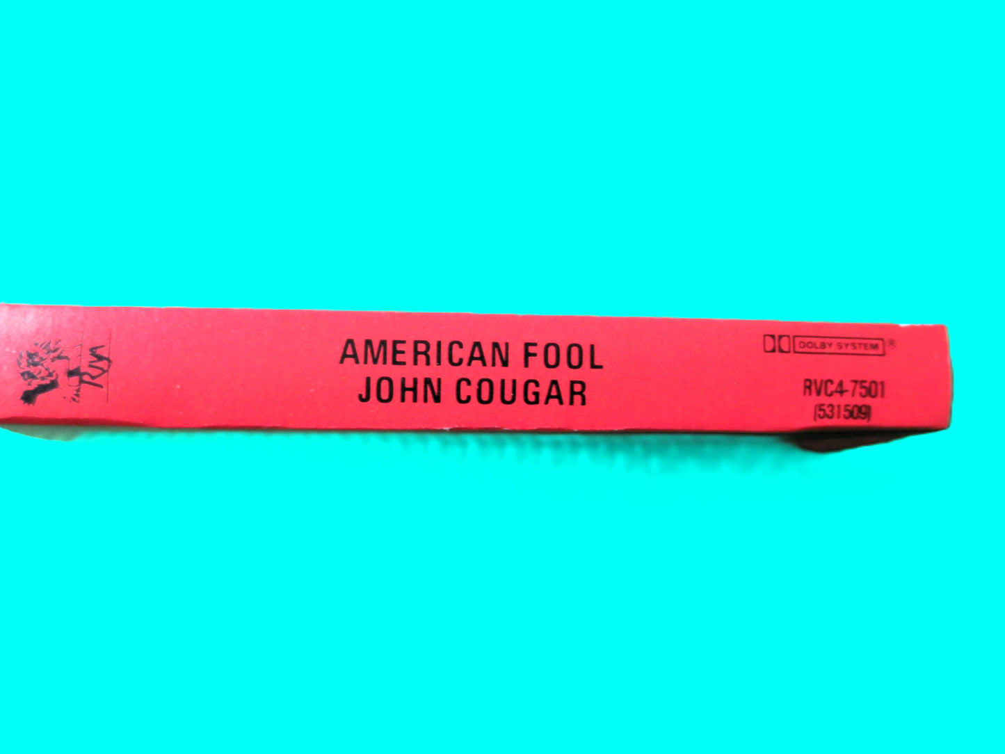 JOHN COUGAR, American FOOL, 1982 Cassette Tape, Vintage Cassette
