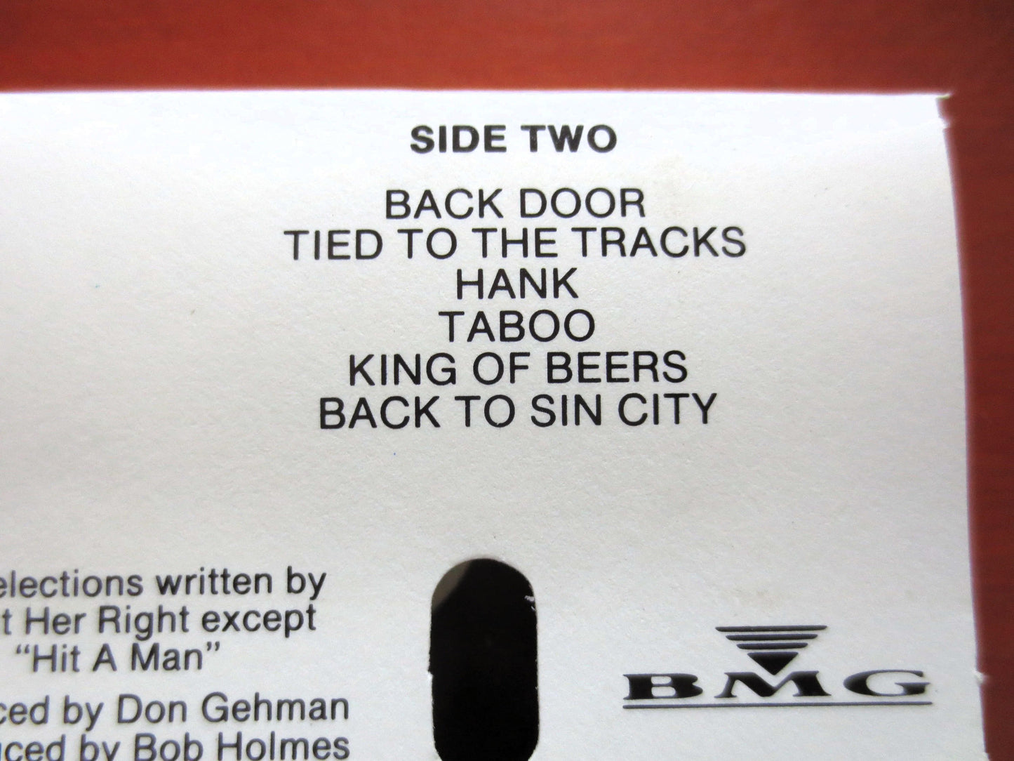 TREAT HER RIGHT, Tied to the Tracks, 1989 Cassette Tape, Vintage Cassette