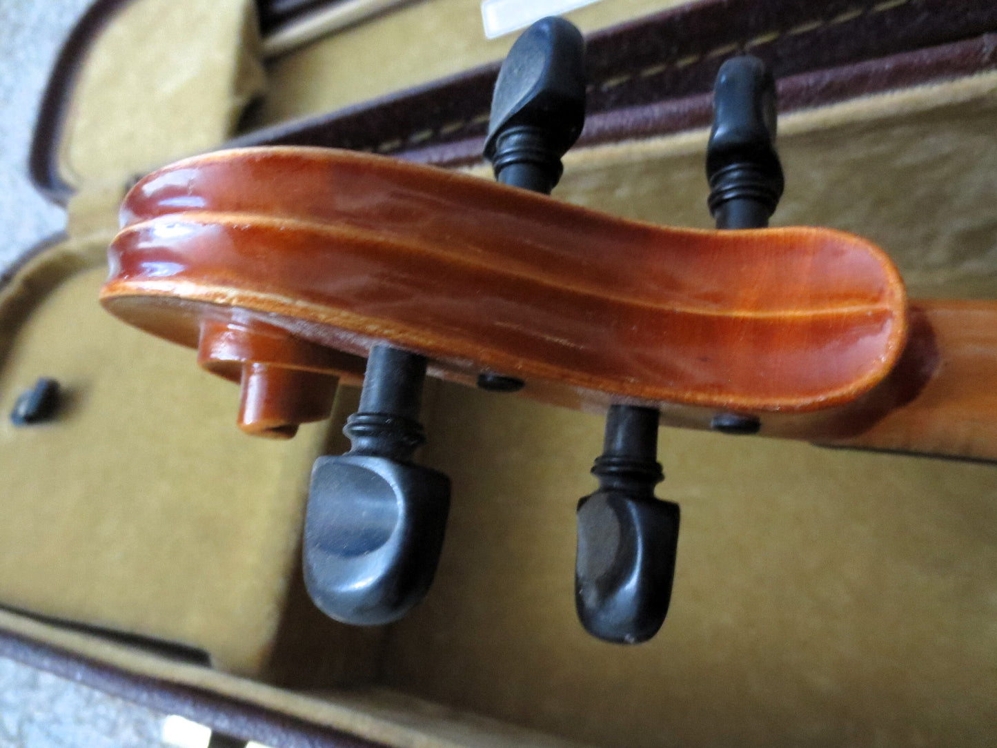 Vintage VIOLIN, LOUIS HANDORF 3/4 Violin, Bow and Case, Louis Handorf Violin, Musical Instrument, Antique Violin, Violin, Antique Instrument