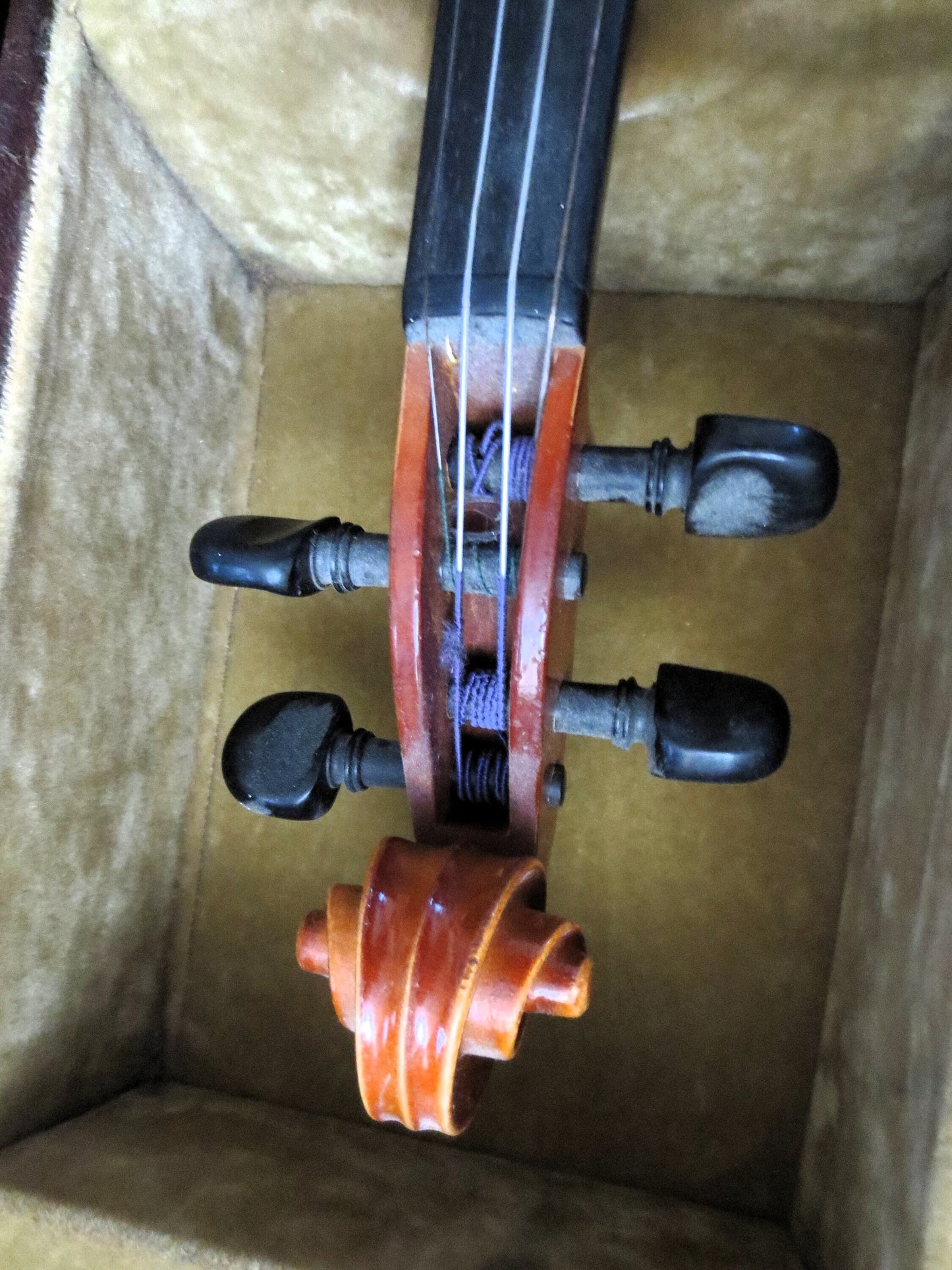 Vintage VIOLIN, LOUIS HANDORF 3/4 Violin, Bow and Case, Louis Handorf Violin, Musical Instrument, Antique Violin, Violin, Antique Instrument