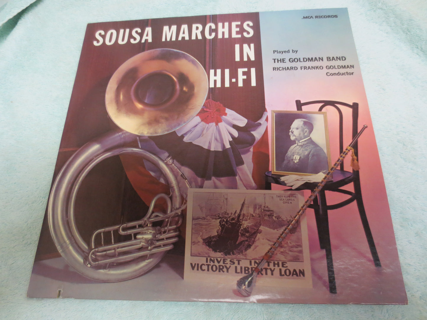 JOHN PHILIP SOUSA, Marching Band Album, Vintage Vinyl, Record Vinyl, Records, Vinyl Records, Band Vinyl, Lps, 1980 Records