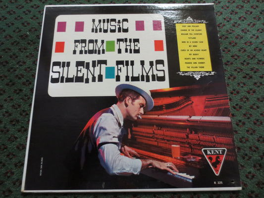 SILENT FILM MUSIC, Ragtime Records, Silent Movie Music, Movie Music Record, Honky Tonk Records, Vintage Records, Ragtime Piano Record