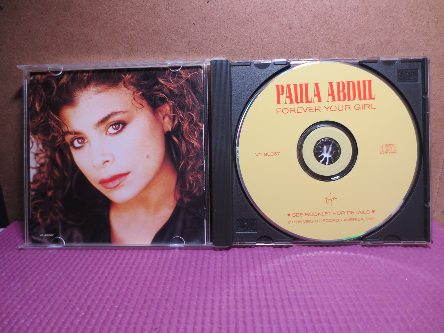 PAULA ABDUL, Forever Your Girl, Paula Abdul Cds, Paula Abdul Albums, Paula Abdul Lps, Paula Abdul Songs, 1988 Compact Discs
