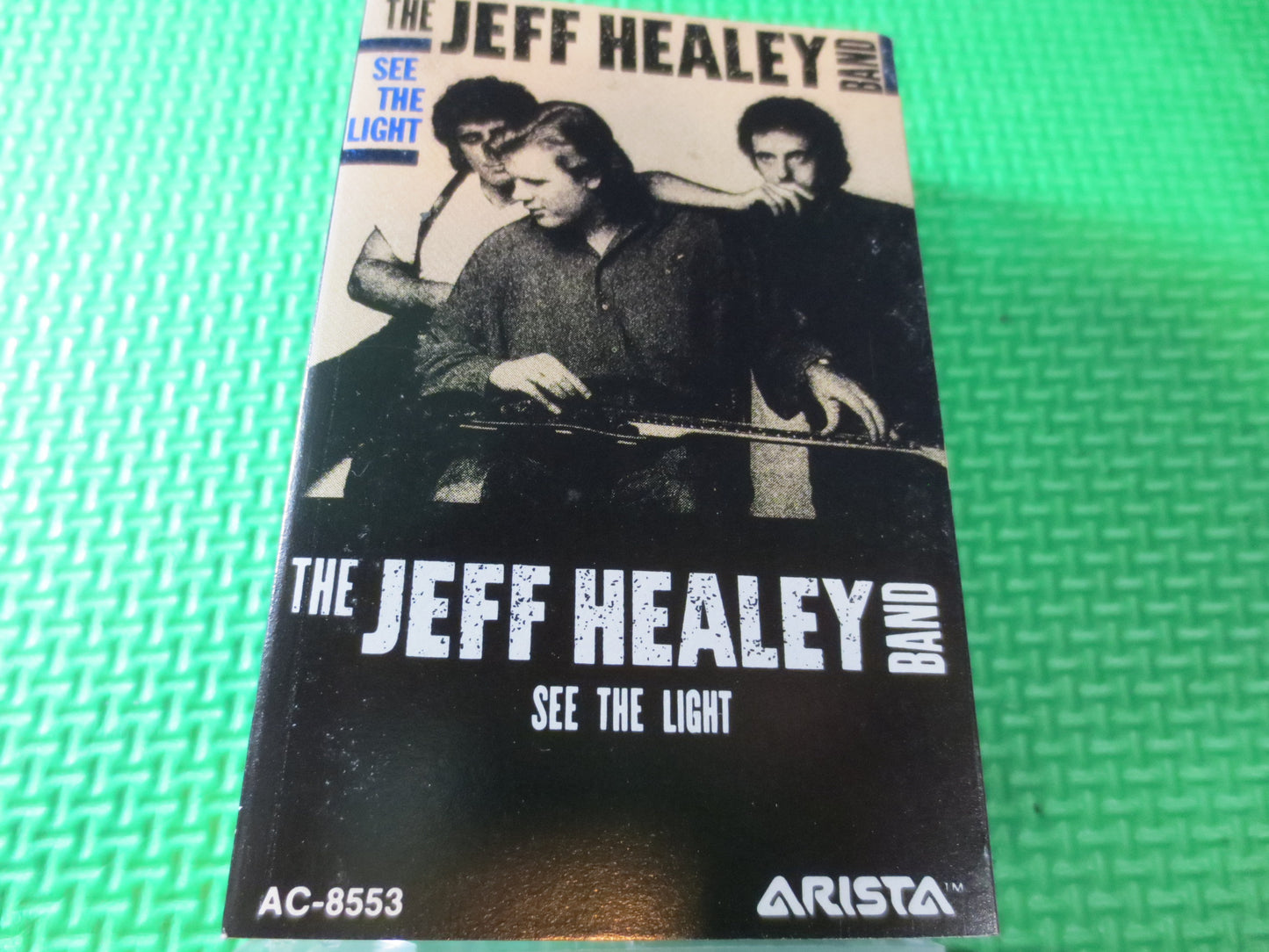 JEFF HEALEY Tape, See the LIGHT Tape, Jeff Healey Album, Jeff Healey Music, Rock Lp, Tape Cassette, Cassette, 1988 Cassette