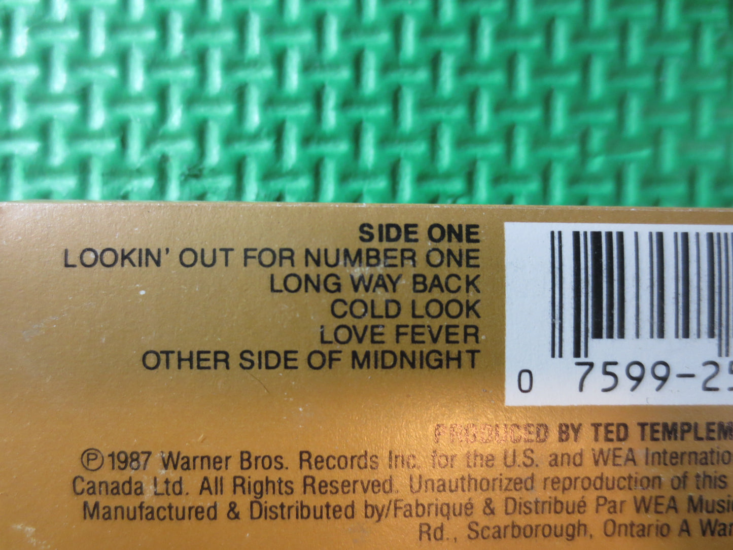 HONEYMOON SUITE Tape, RACING After Midnight, Honeymoon Suite Lp, Cassette Music, Tape Cassette, Cassette, 1988 Cassette