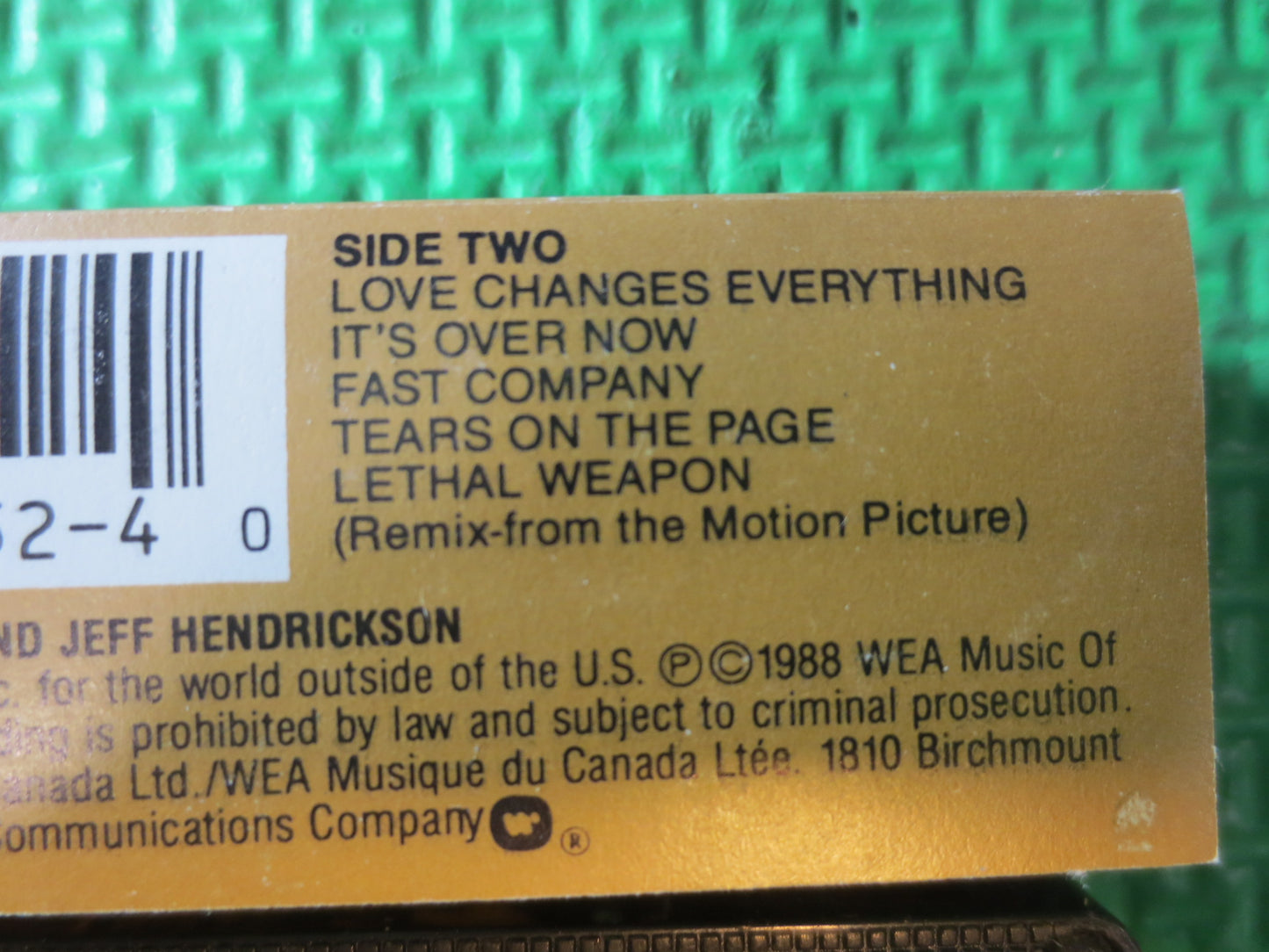 HONEYMOON SUITE Tape, RACING After Midnight, Honeymoon Suite Lp, Cassette Music, Tape Cassette, Cassette, 1988 Cassette