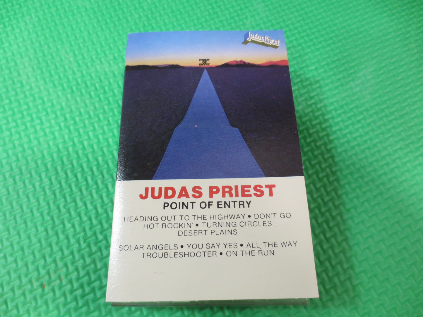 JUDAS PRIEST Tape, POINT of Entry Tape, Judas Priest Album, Judas Priest Music, Tape Cassette, Rock Cassette, 1981 Cassette