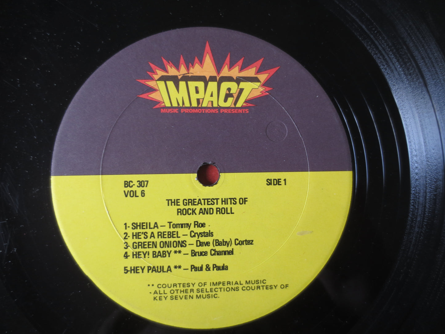 ROCK and ROLL, Volume 6, ROCK Records, Bobby Vee Records, Crystals Record, Record Vinyl, lps, Vinyl Record, 1982 Records