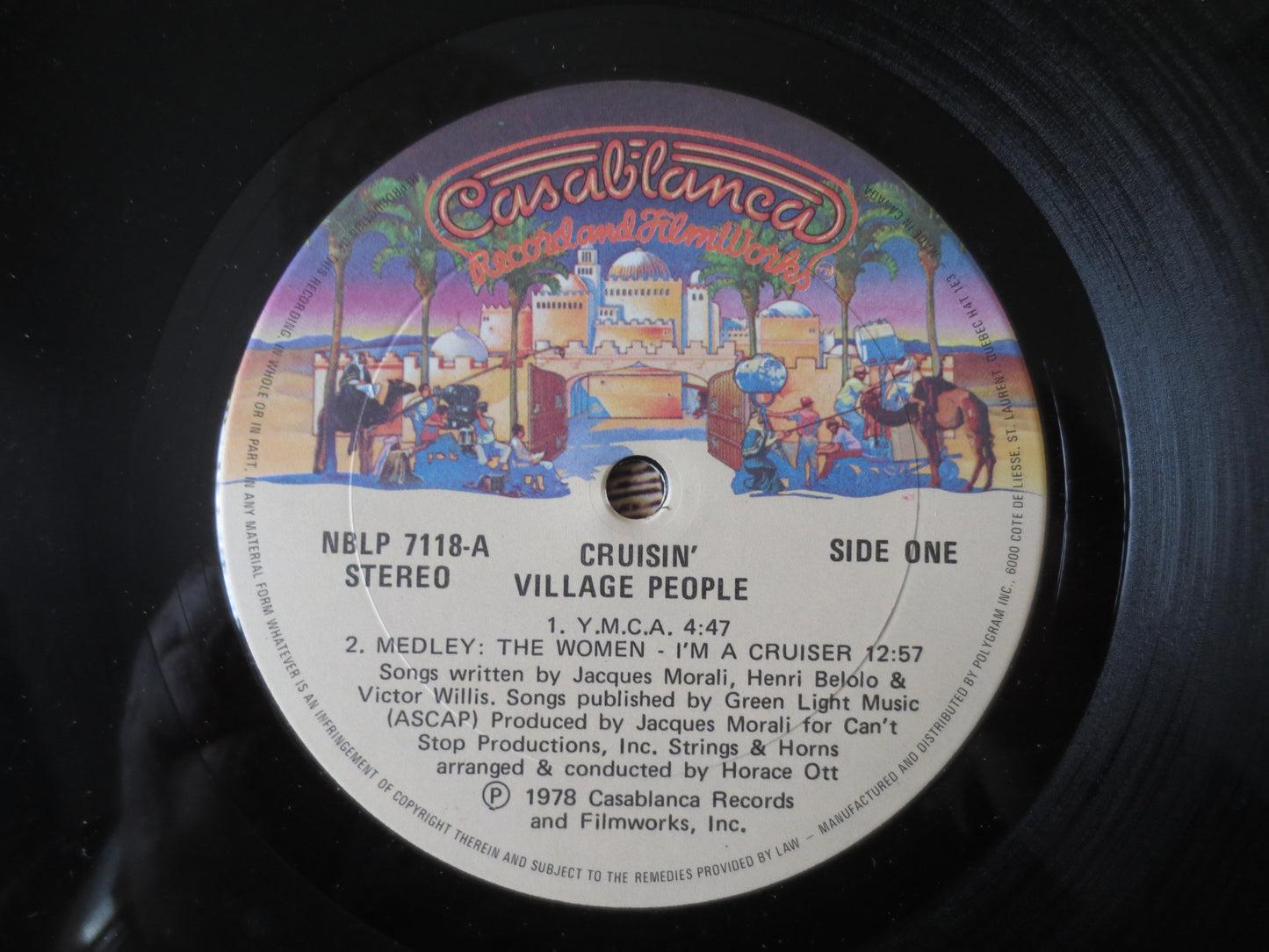 VILLAGE PEOPLE, YMCA, Village People Album, Records, Vintage Vinyl, Record Vinyl, Record Album, Vinyl Records, 1978 Records