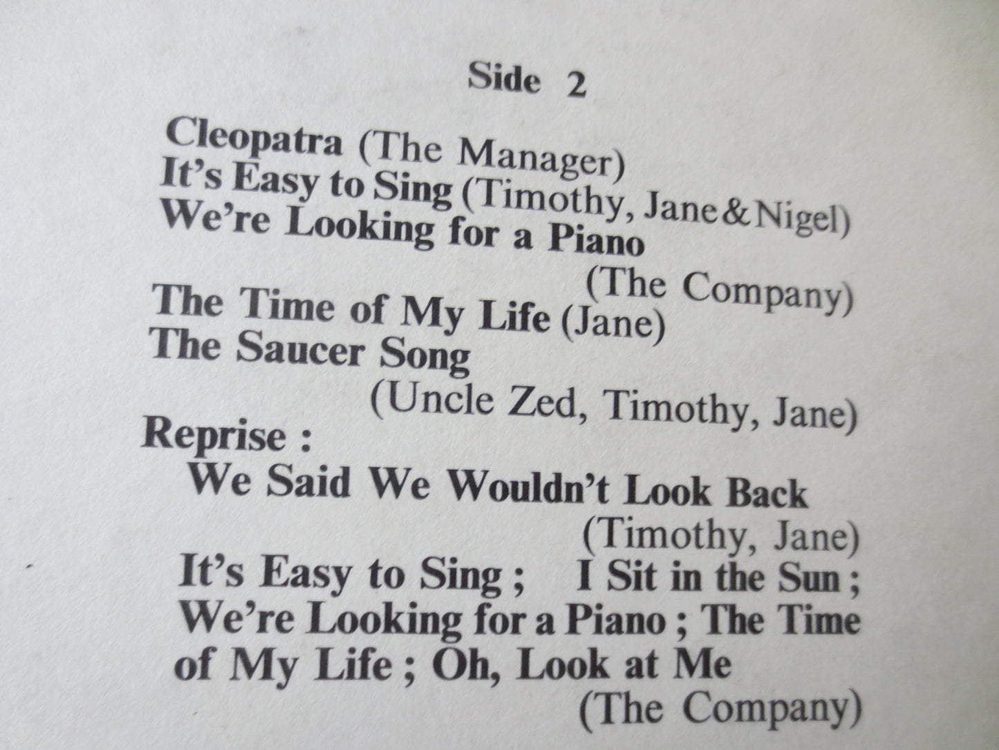 SALAD DAYS, VAUDEVILLE Theatre, Theatre Music, Soundtrack Records, Vintage Vinyl, Record Vinyl, Vinyl Record, 1954 Records