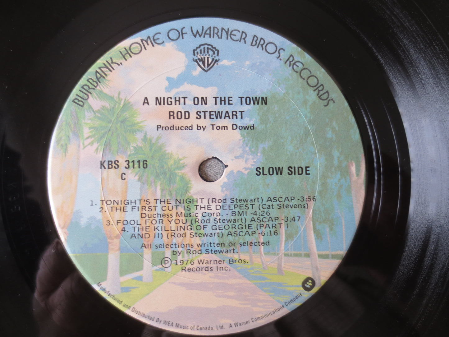ROD STEWART, A NIGHT On The Town, Rod Stewart Record, Rod Stewart Album, Rod Stewart Lp, Pop Records, Vinyl, 1976 Records