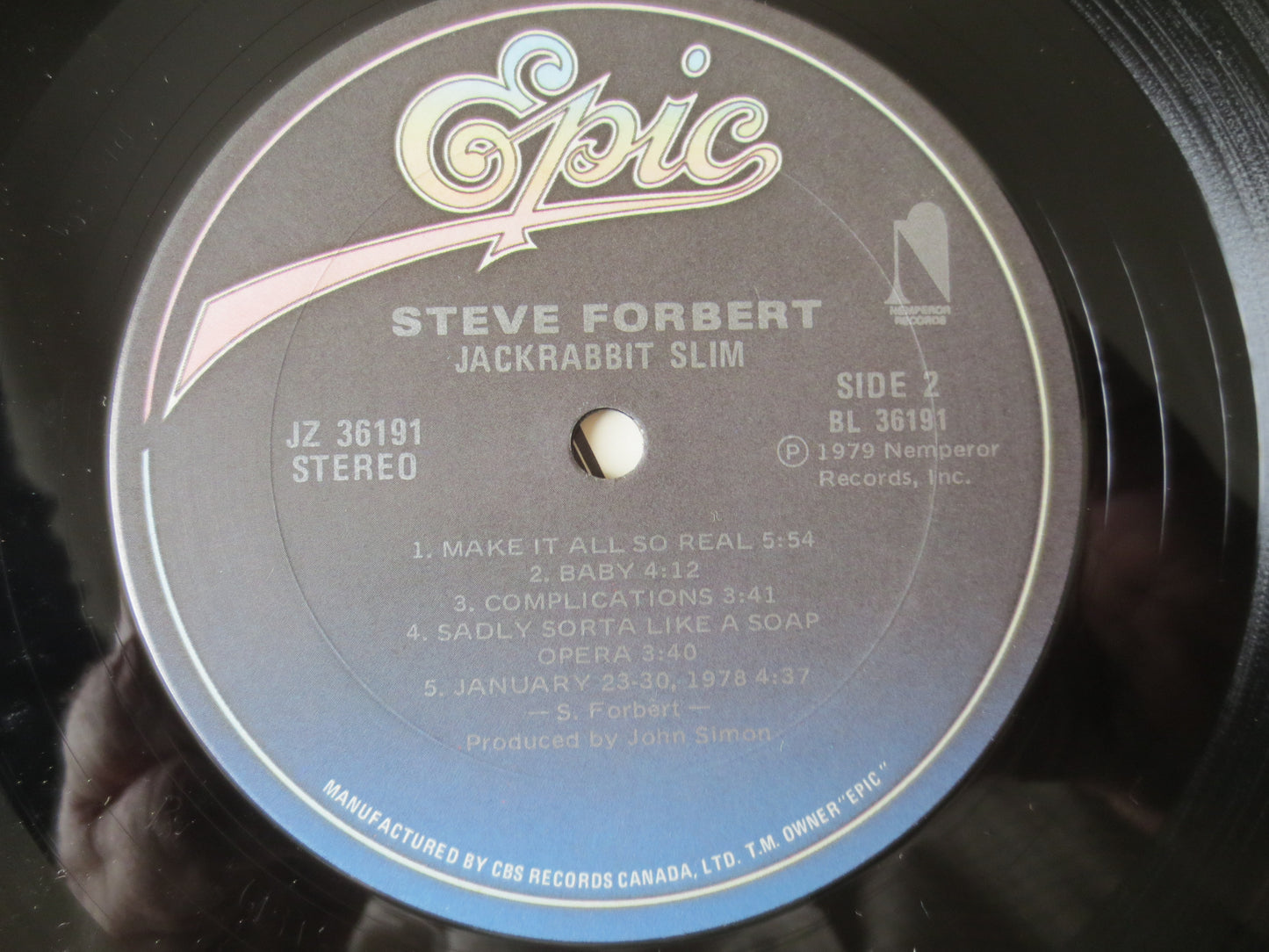 STEVE FORBERT, Steve Forbert Record, Steve Forbert Lp, Rock Records, Vinyl Record, Rock Album, Vinyl Lp, 1979 Records