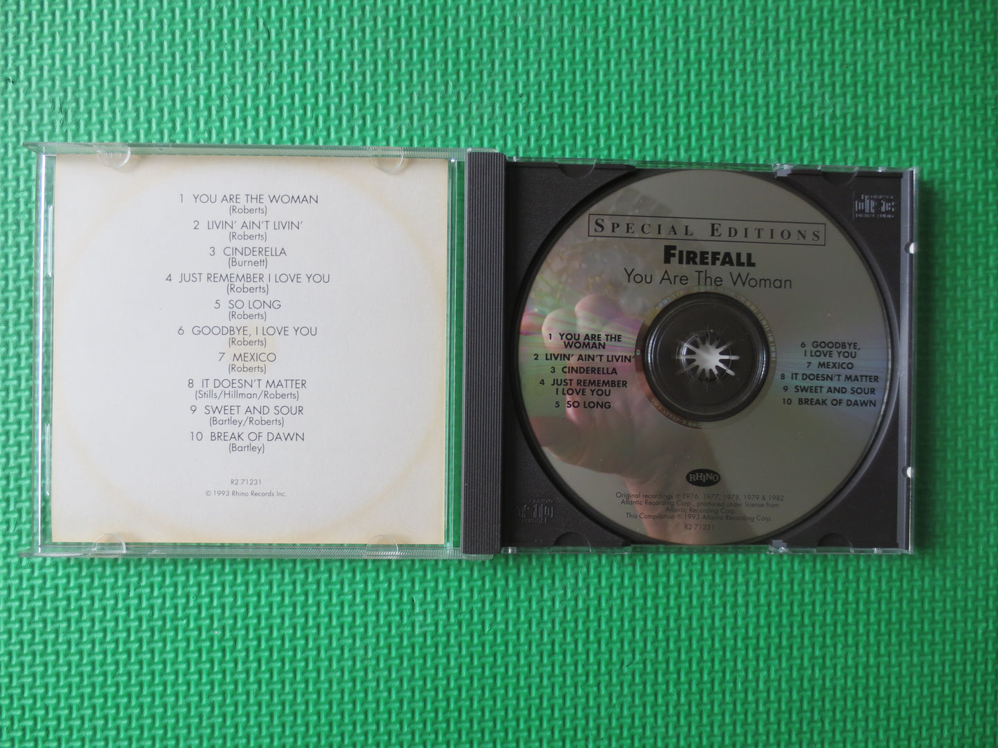 FIREFALL, You Are The Woman, FIREFALL Cd, Music Cd, Country Music Cd, FIREFALL Lp, Country Cd, Country Music, 1993 Compact Disc