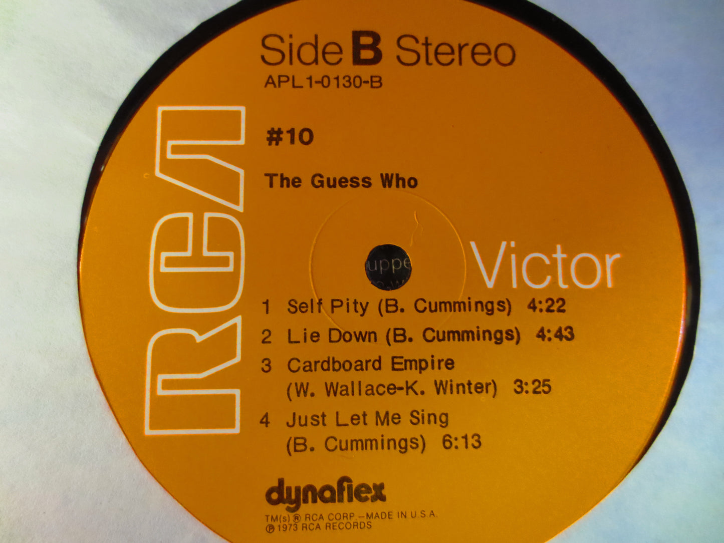 The GUESS WHO, #10, The GUESS Who Record, The Guess Who Album, The Guess Who Lp, Randy Bachman, Vinyl Album, 1973 Records