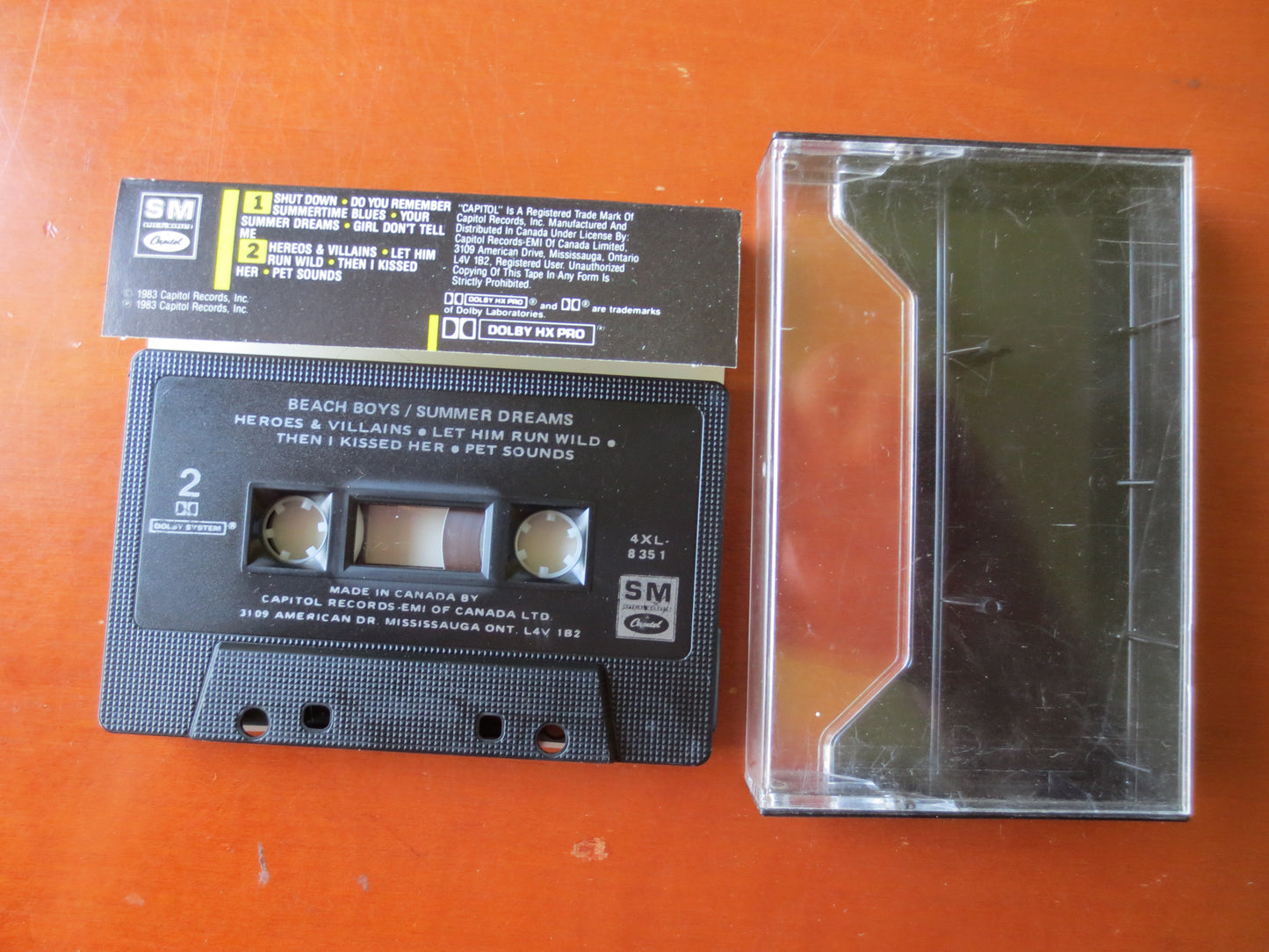 BEACH BOYS, SUMMER Dreams, Beach Boys Tape, Beach Boys Album, Beach Boys Cassette, Tape Cassette, Cassette, Rock Cassette