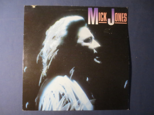 MICK JONES, Debut Record, FOREIGNER Records, Rock Record, Vintage Vinyl, Record Vinyl, Records, Vinyl Records, 1989 Records