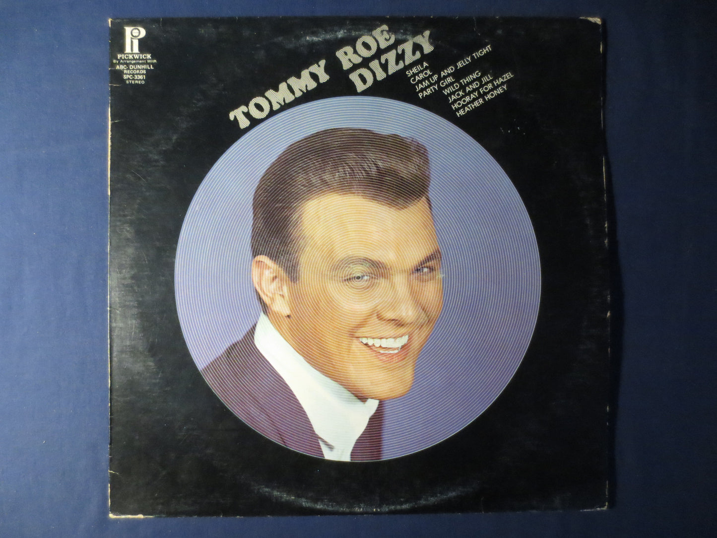 TOMMY ROE, DIZZY, Tommy Roe Records, Vintage Vinyl, Record Vinyl, Records, Vinyl Records, Vinyl Album, Vinyl, 1967 Records