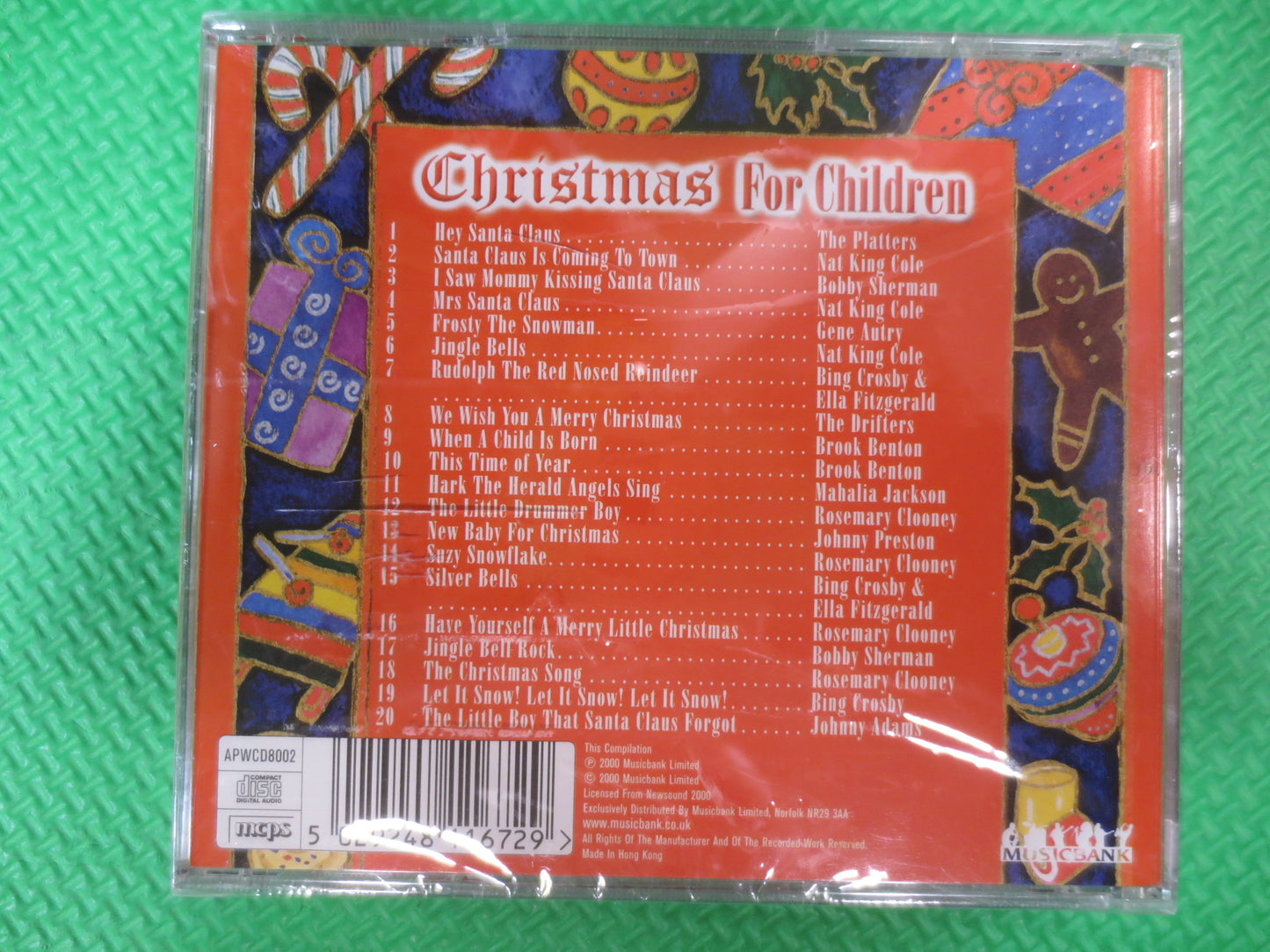 CHRISTMAS For CHILDREN, CHRISTMAS Cd, Childrens Cd, Christmas For Kids, Kids Cd, Vintage Music Cd, 2000 Compact Disc