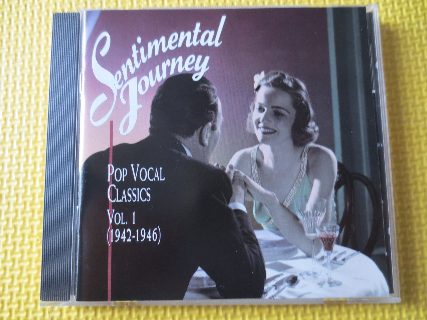 SENTIMENTAL JOURNEY, Vol 1 and 2, Vocal CLASSICS, Cds, Vintage Music Cd, Jazz Cd, Swing Albums, Vocal Cds, 1993 Compact Disc