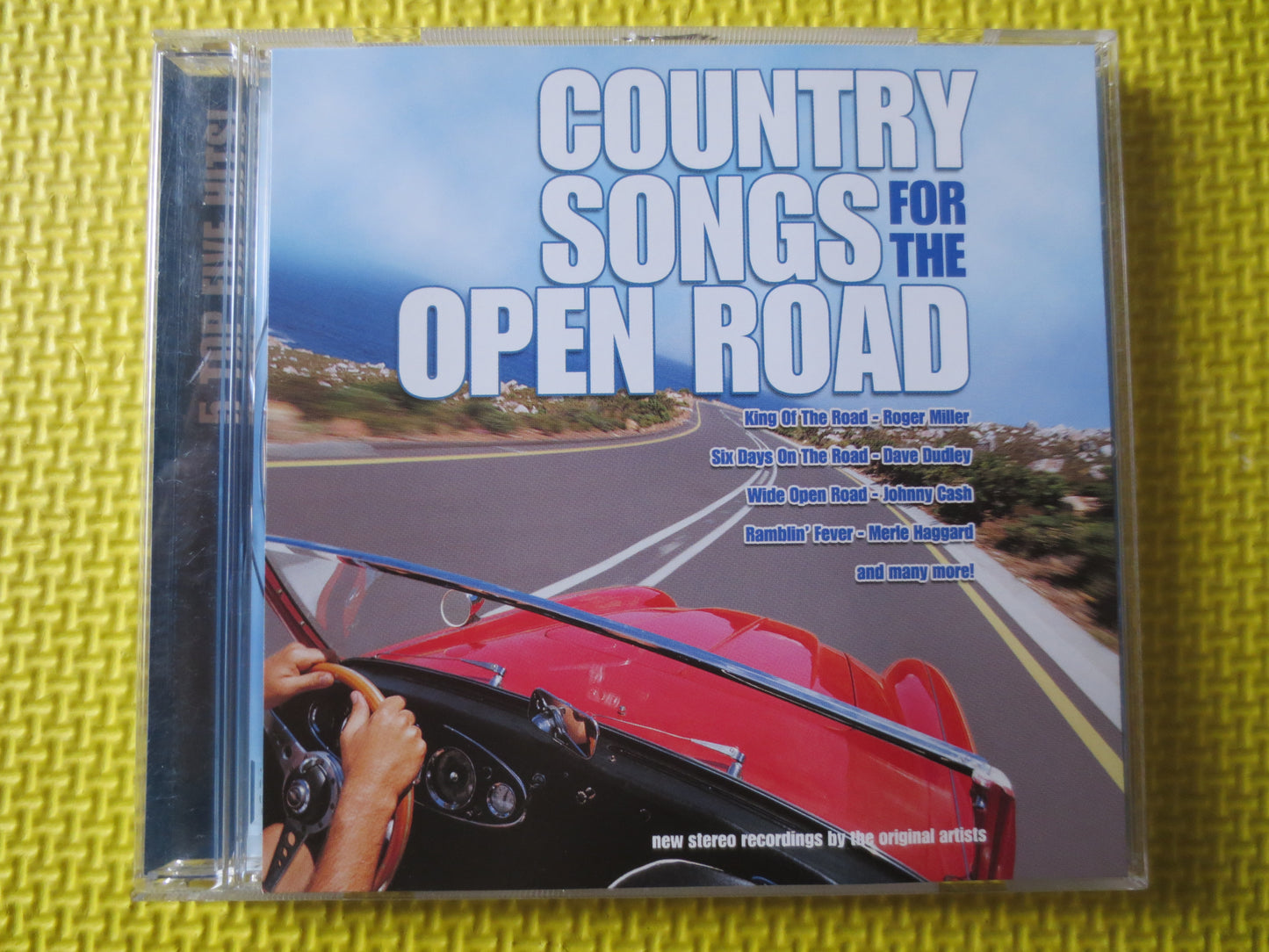 COUNTRY SONGS For the Open ROAD, Jerry Lee Lewis Cd, Johnny Cash Cd, Country Cd, Charlie Ryan Cd, Classic Country Cd, Country lp