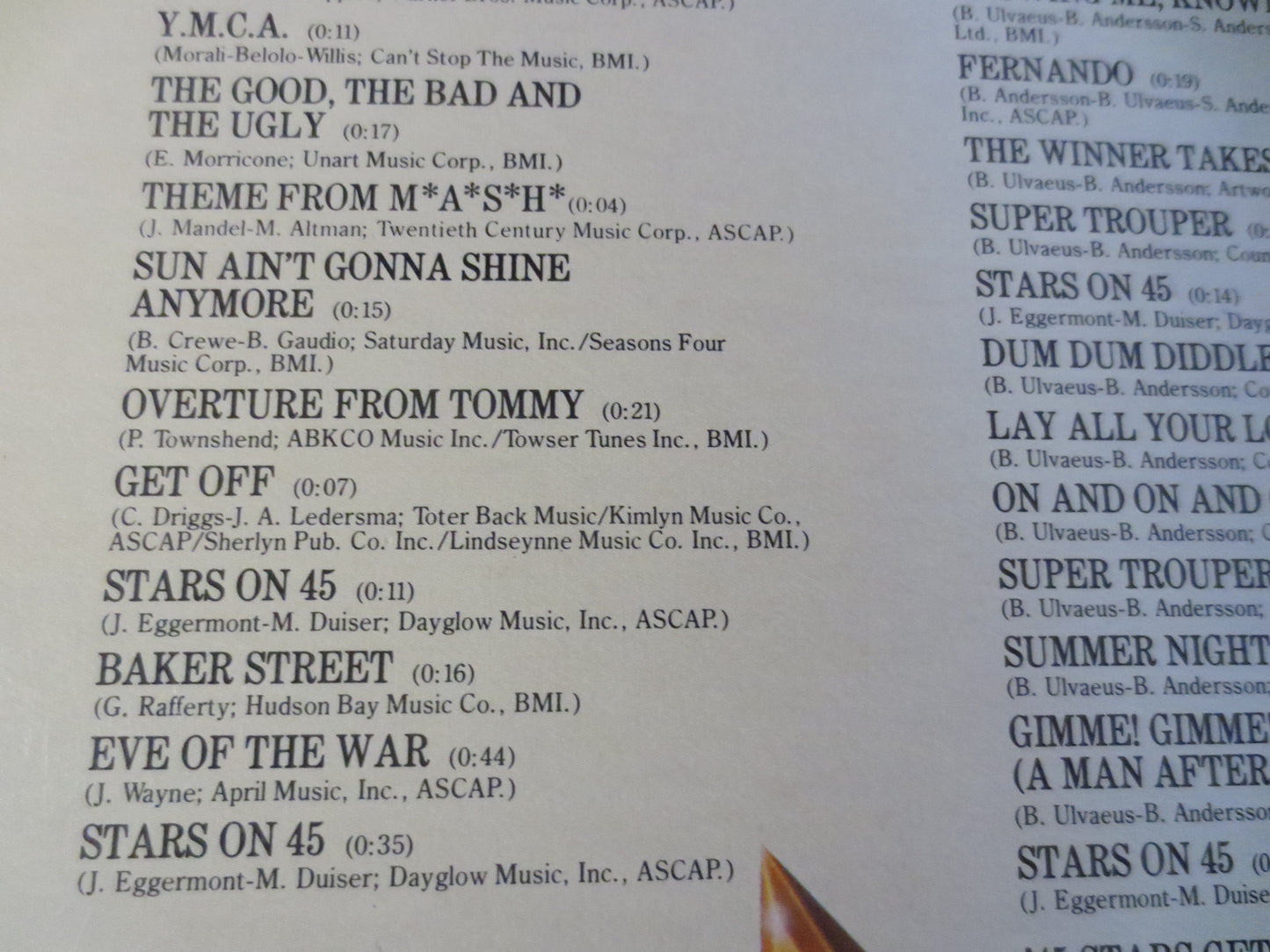 STARS on Long PLAY II, Vintage Vinyl, Pop Record, Pop Vinyl, Record Vinyl, Record, Vinyl Record, Vinyl Album, 1981 Records