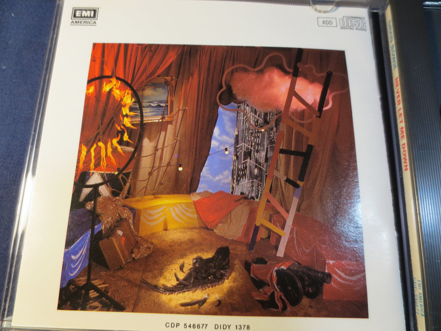 DAVID BOWIE, Never Let Me Down, David Bowie Cd, David Bowie Album, David Bowie lps, David Bowie Songs, Cd, 1987 Compact Discs