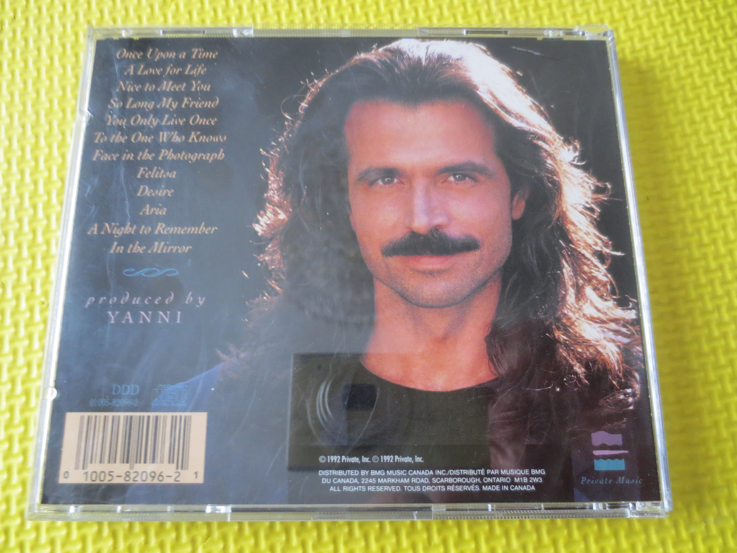 YANNI, Dare to DREAM, YANNI Cd, Jazz Cd, Classical Music, Jazz Album, Yanni Music, Easy Listening Cd, Cds, 1992 Compact Discs