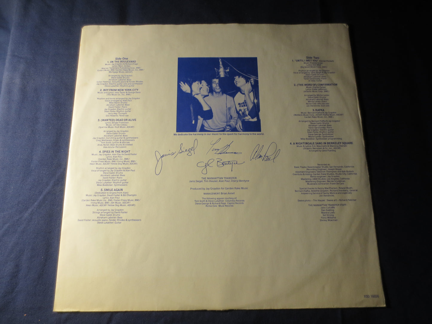 The MANHATTAN TRANSFER, Mecca for Moderns, Pop Record, Vintage Vinyl, Record Vinyl, Records, Vinyl Record, Lp, 1981 Records