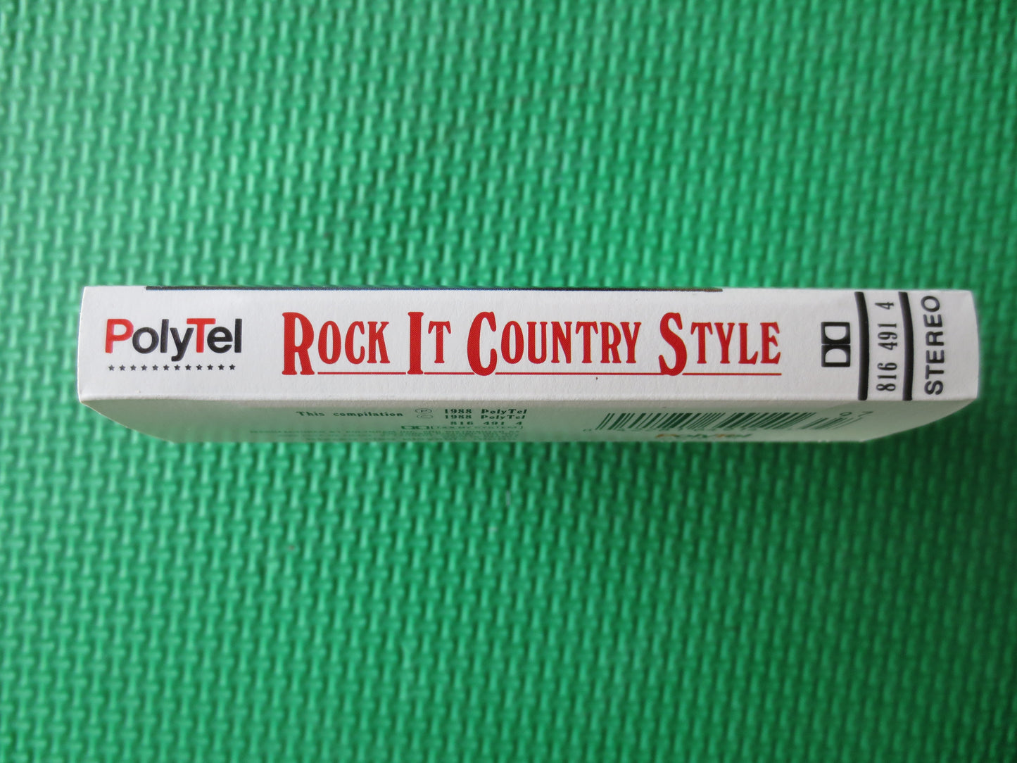ROCK It COUNTRY Style, ROCK Music Tapes, Steve Earle Cassette, Tape Cassette, Rock Cassette, Tapes, Rock Tape, 1988 Cassette