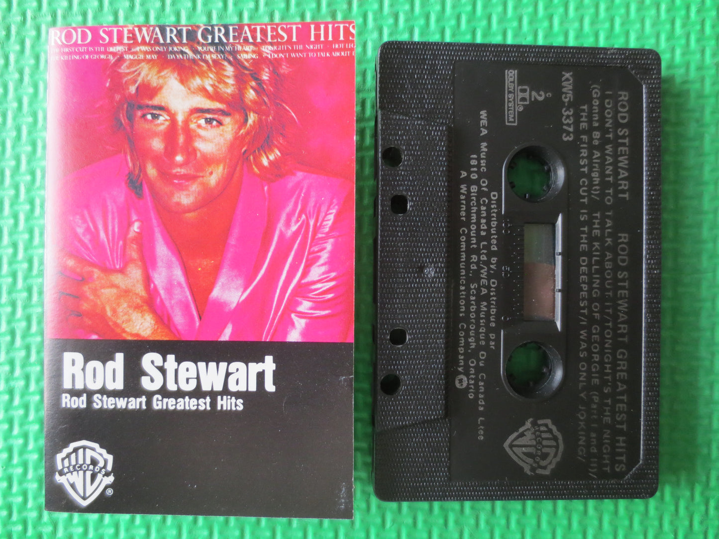 ROD STEWART, GREATEST Hits, Rod Stewart Tape, Rod Stewart Album, Tape Cassette, Music Tapes, Rock Cassette, 1979 Cassettes