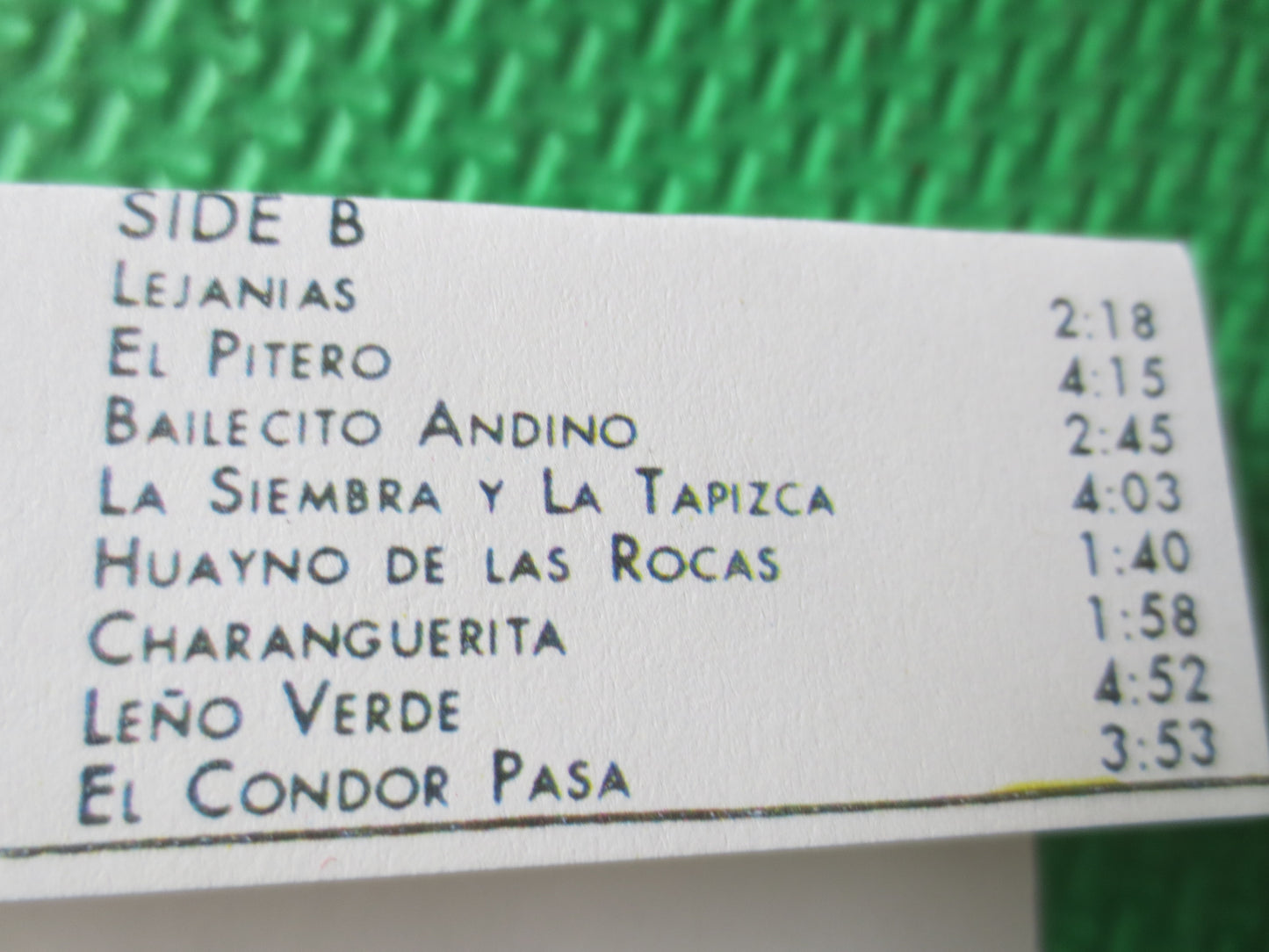 GRUPO NACASCOL, Volume 1, GRUPO Nacascol Tape, Tape Cassette, Pop Music Cassette, Music Tape, Grupo Tape, 1982 Cassette