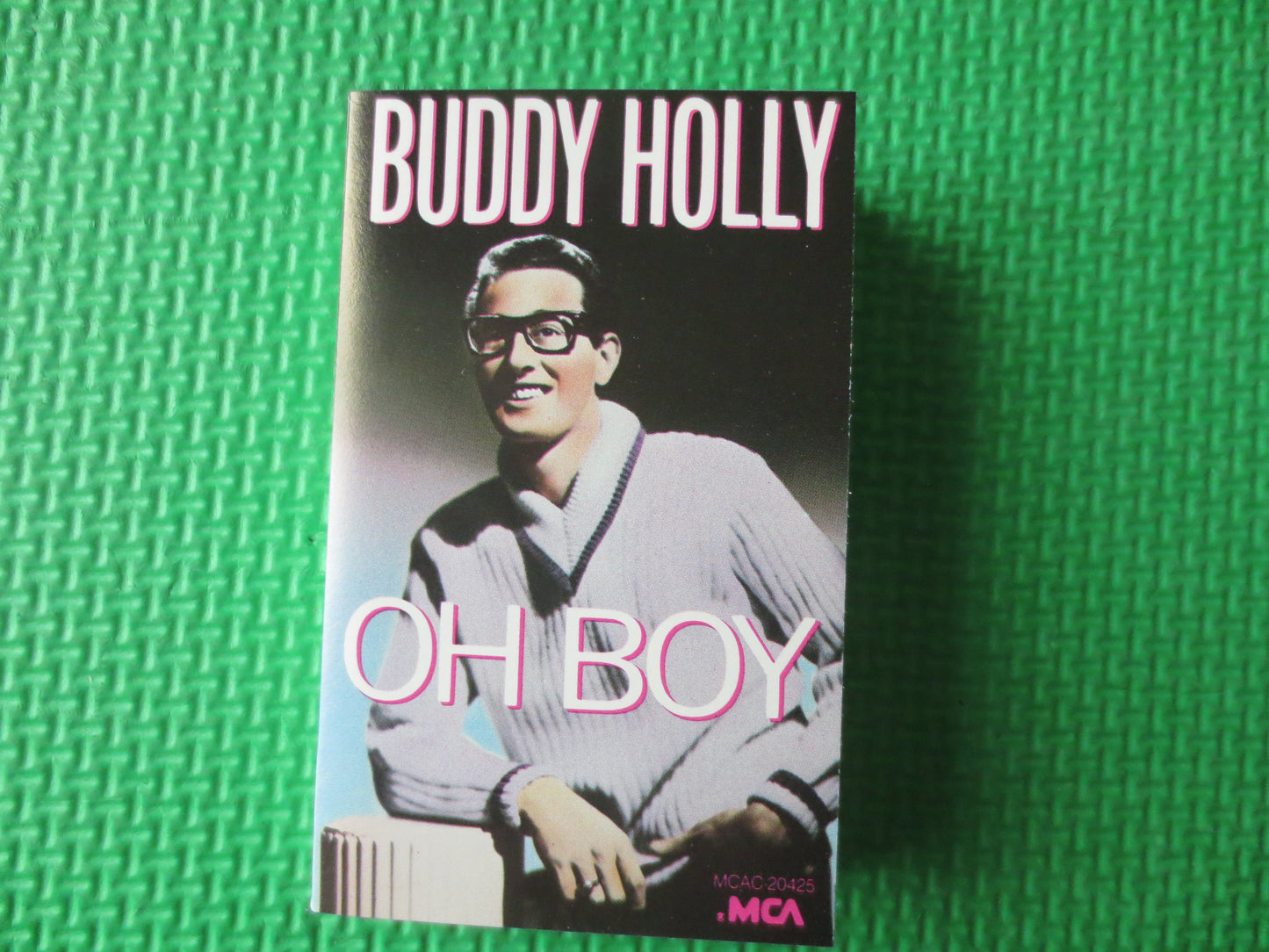 BUDDY HOLLY, Oh BOY, Buddy Holly Cassette, Buddy Holly Tape, Tape Cassette, Music Cassette, Music Tapes, Tape, 1987 Cassette