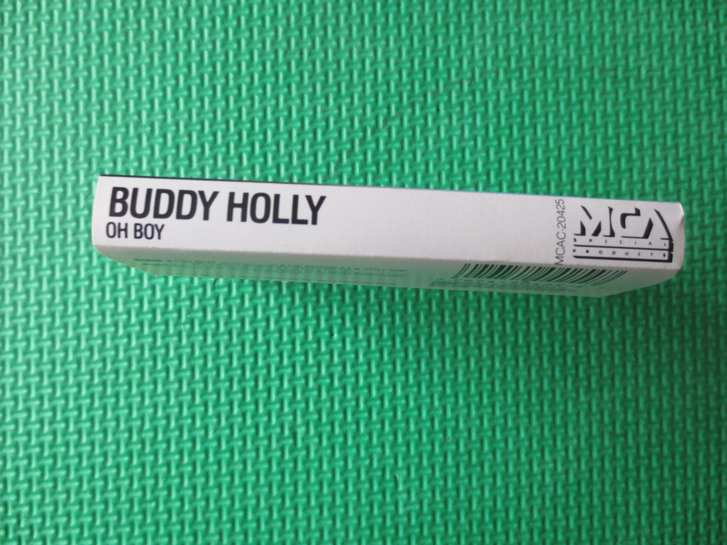 BUDDY HOLLY, Oh BOY, Buddy Holly Cassette, Buddy Holly Tape, Tape Cassette, Music Cassette, Music Tapes, Tape, 1987 Cassette