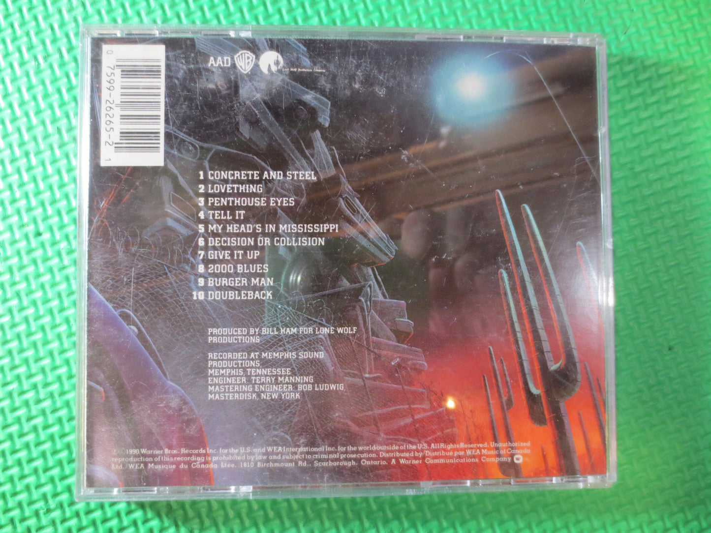 ZZ Top, Recycler, ZZ Top Cd, ZZ Top Compact Disc, Zz Top Album, Zz Top Lp, Rock Cd, Classic Rock Cd, 1990 Compact Discs